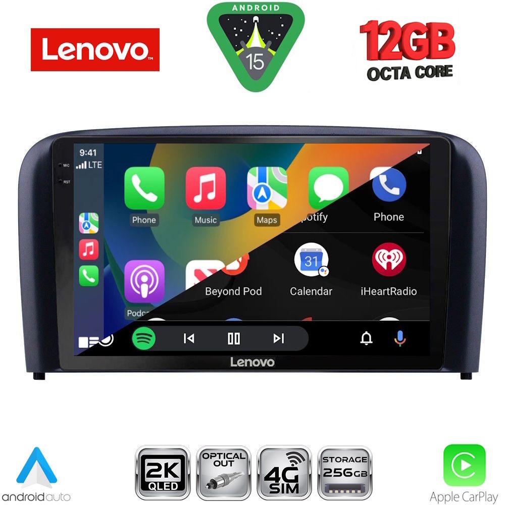LENOVO SSZ 12786_CPA (9inc) MULTIMEDIA TABLET for VOLVO S80 mod. 1998-2006 LENOVO SSZ 12786_CPA (9inc) MULTIMEDIA TABLET for VOLVO S80 mod. 1998-2006