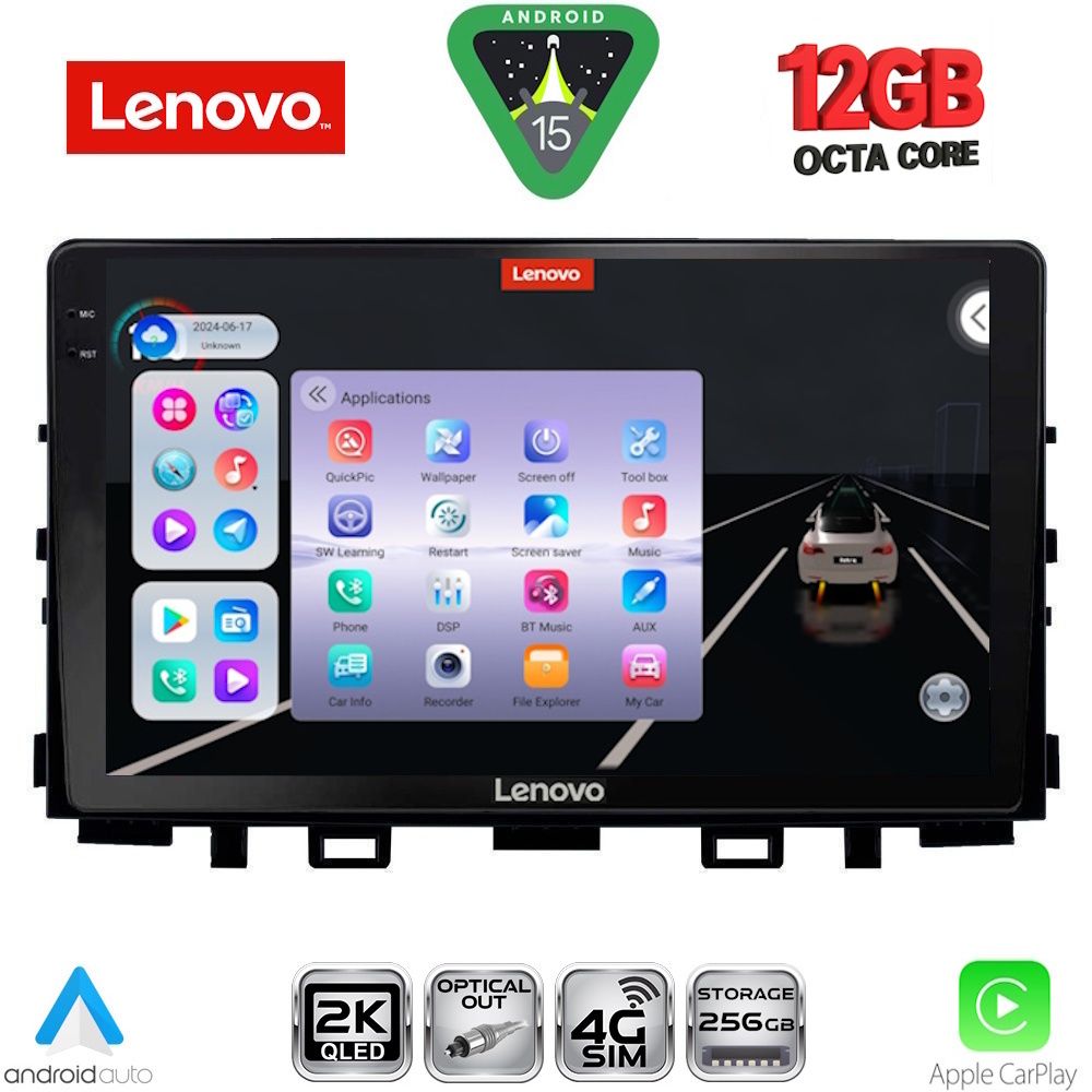 LENOVO SSZ 12316_CPA (9inc) MULTIMEDIA TABLET for KIA RIO mod. 2018-2026 – STONIC mod. 2017-2026 LENOVO SSZ 12316_CPA (9inc) MULTIMEDIA TABLET for KIA RIO mod. 2018-2026 – STONIC mod. 2017-2026