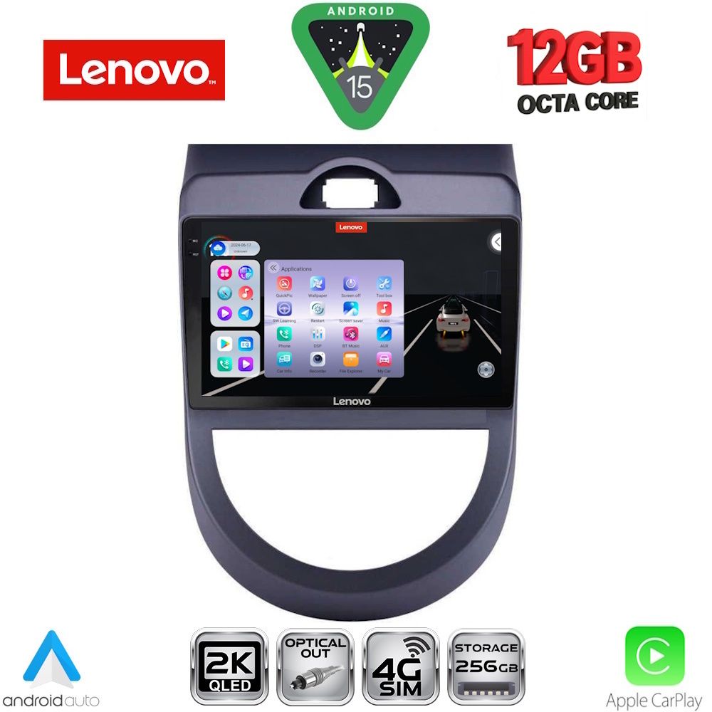 LENOVO SSZ 12320_CPA (9inc) MULTIMEDIA TABLET for KIA SOUL mod. 2008-2013 LENOVO SSZ 12320_CPA (9inc) MULTIMEDIA TABLET for KIA SOUL mod. 2008-2013