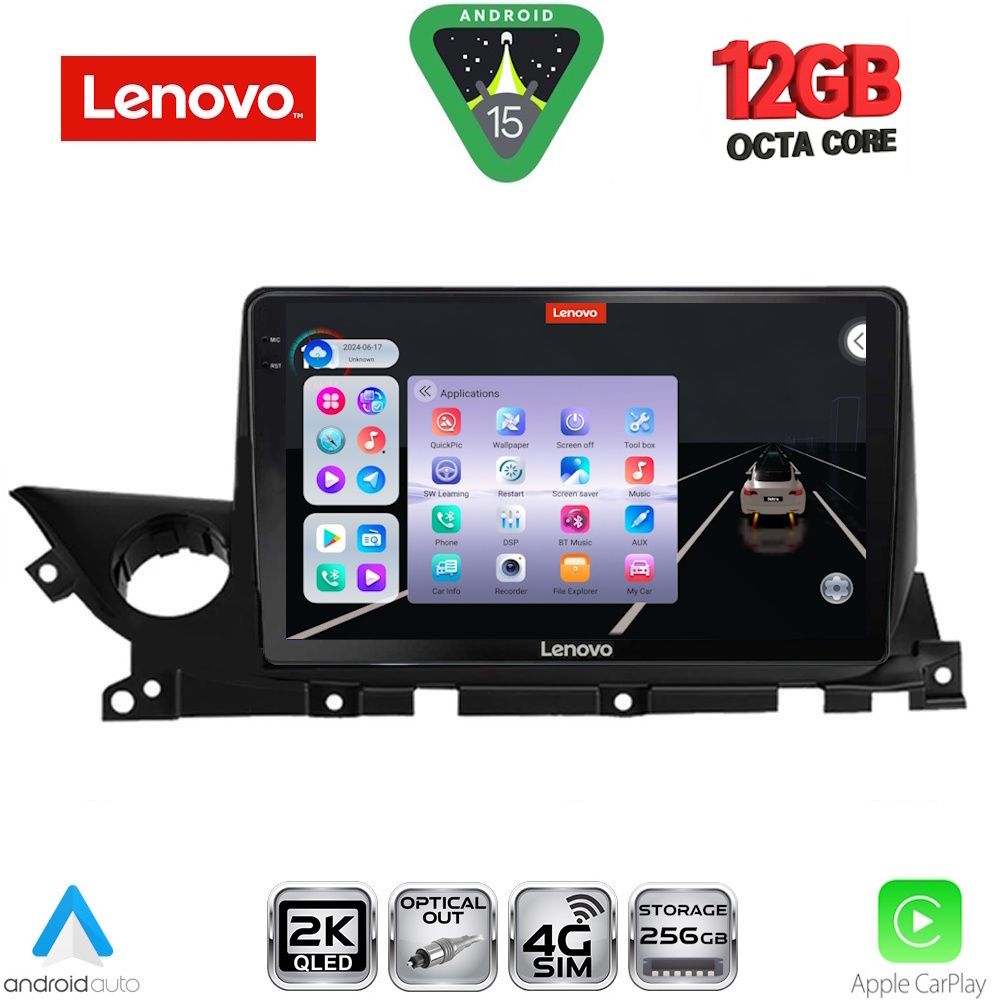 LENOVO SSZ 12379B_CPA (9inc) MULTIMEDIA TABLET for MAZDA 6 mod. 2021-2026 LENOVO SSZ 12379B_CPA (9inc) MULTIMEDIA TABLET for MAZDA 6 mod. 2021-2026