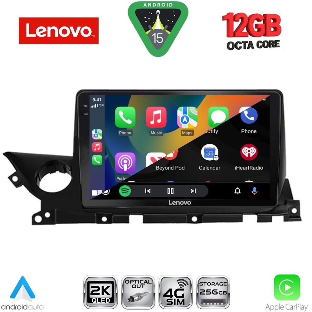 LENOVO SSZ 12379B_CPA (9inc) MULTIMEDIA TABLET for MAZDA 6 mod. 2021-2026 LENOVO SSZ 12379B_CPA (9inc) MULTIMEDIA TABLET for MAZDA 6 mod. 2021-2026