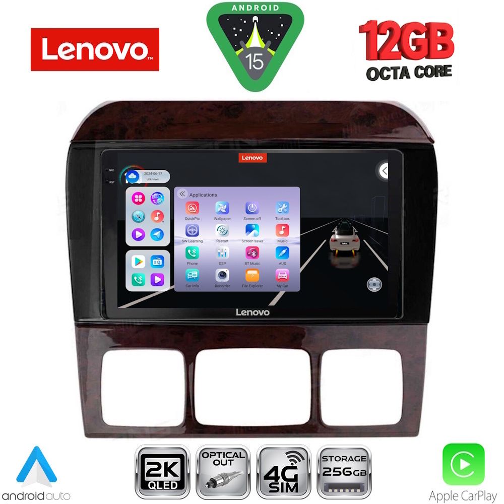LENOVO SSZ 12426_CPA (9inc) MULTIMEDIA TABLET for MERCEDES S W220 mod. 1998-2005 LENOVO SSZ 12426_CPA (9inc) MULTIMEDIA TABLET for MERCEDES S W220 mod. 1998-2005