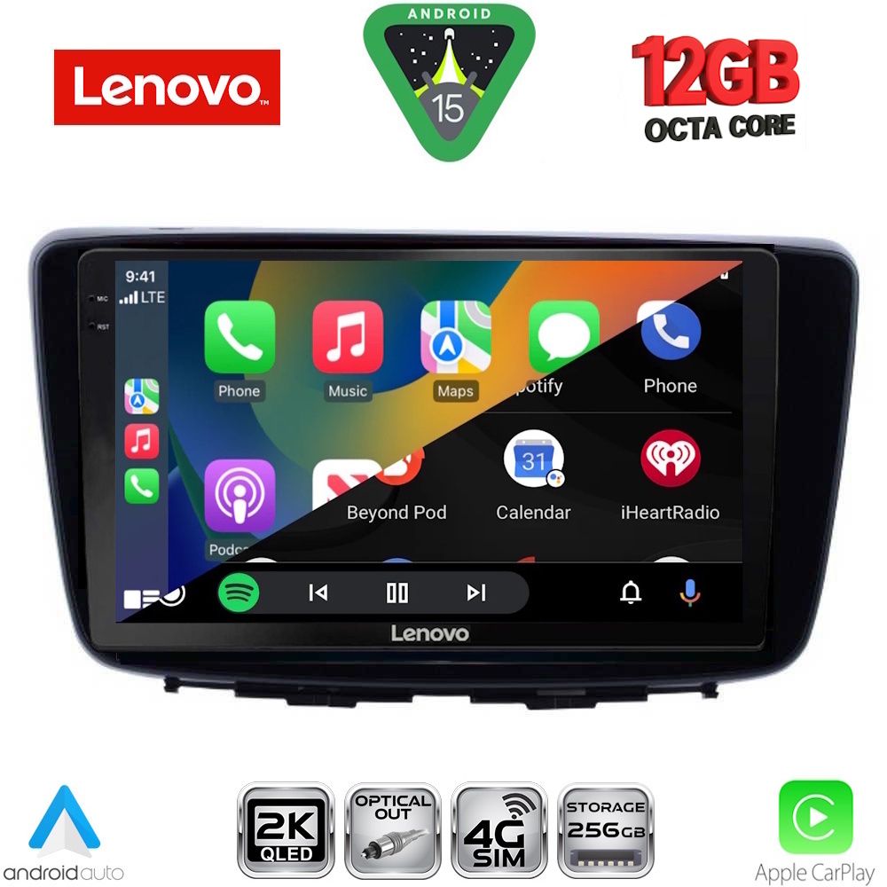 LENOVO SSZ 12672_CPA (9inc) MULTIMEDIA TABLET for SUZUKI BALENO mod. 2016-2022 LENOVO SSZ 12672_CPA (9inc) MULTIMEDIA TABLET for SUZUKI BALENO mod. 2016-2022