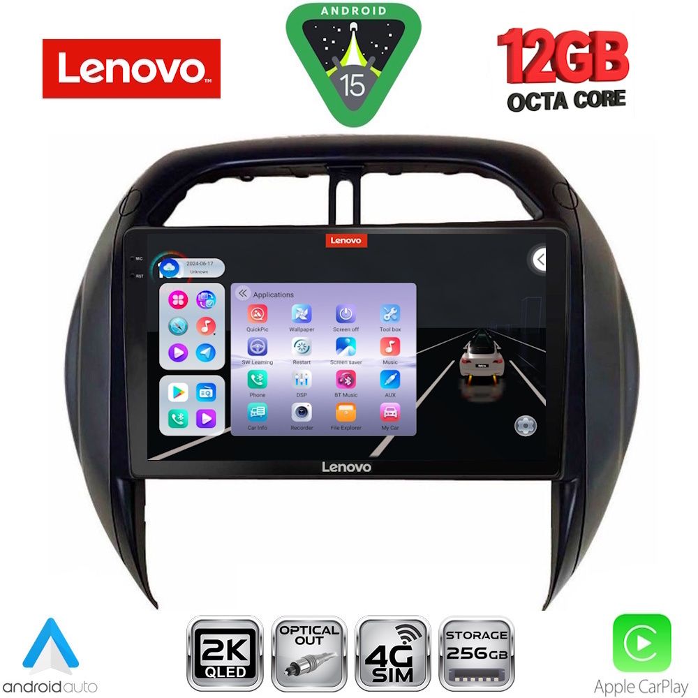 LENOVO SSZ 12730_CPA CLIMA (9inc) MULTIMEDIA TABLET for TOYOTA RAV 4 mod. 2000-2006 LENOVO SSZ 12730_CPA CLIMA (9inc) MULTIMEDIA TABLET for TOYOTA RAV 4 mod. 2000-2006