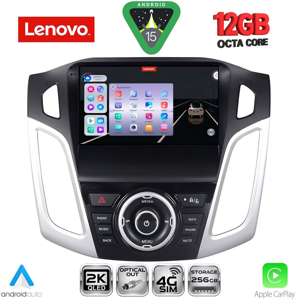 LENOVO SSZ 12157_CPA (9inc) MULTIMEDIA TABLET for FORD FOCUS mod. 2011-2018 LENOVO SSZ 12157_CPA (9inc) MULTIMEDIA TABLET for FORD FOCUS mod. 2011-2018