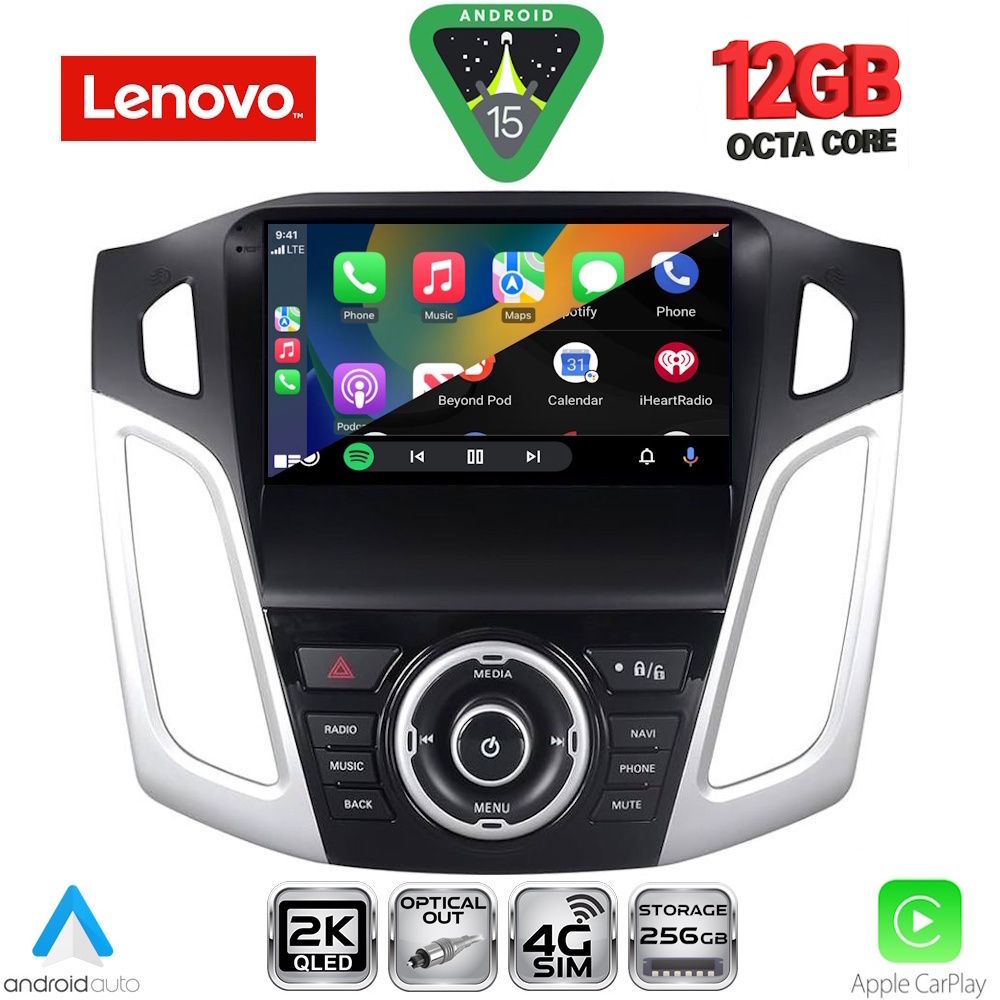 LENOVO SSZ 12157_CPA (9inc) MULTIMEDIA TABLET for FORD FOCUS mod. 2011-2018 LENOVO SSZ 12157_CPA (9inc) MULTIMEDIA TABLET for FORD FOCUS mod. 2011-2018