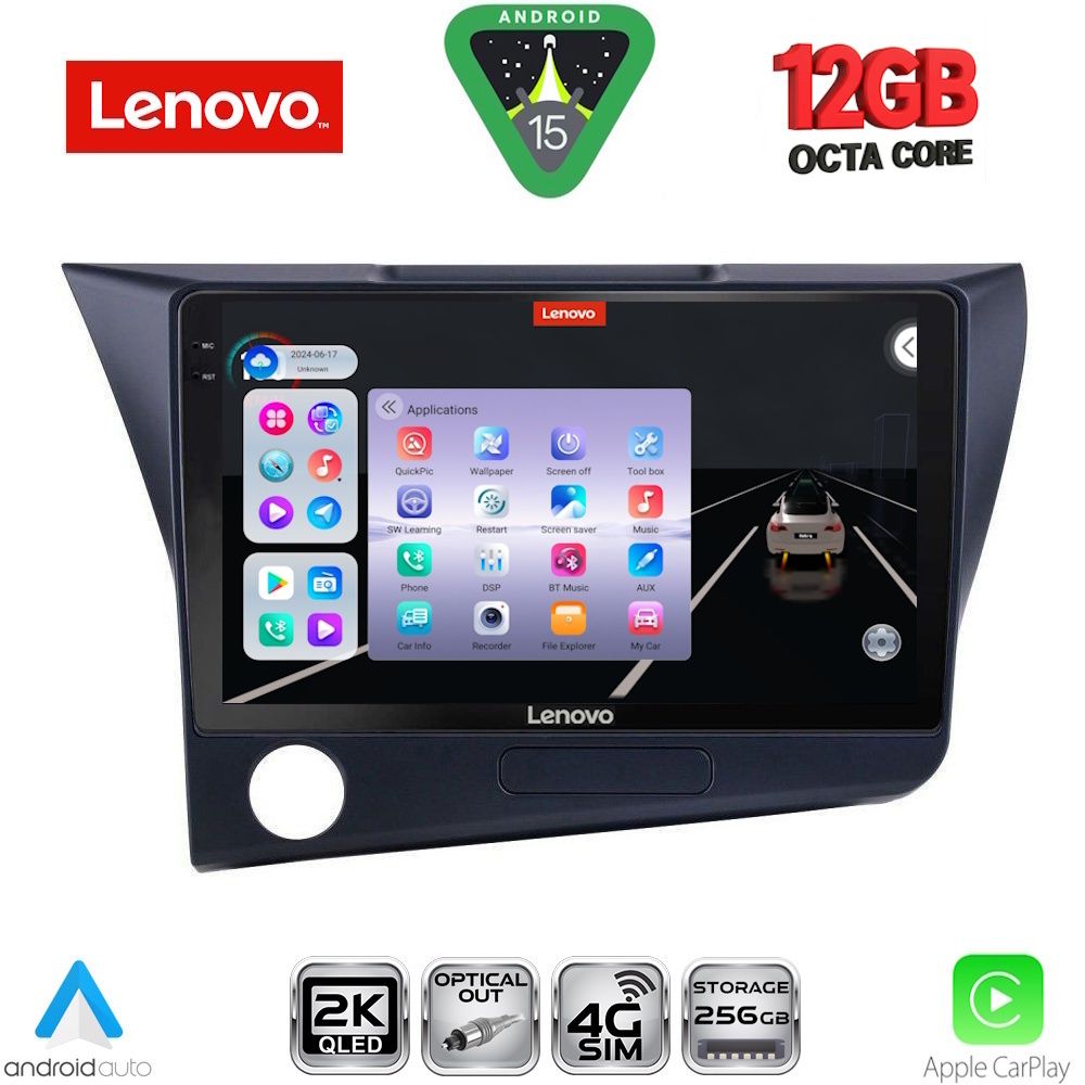 LENOVO SSZ 12203_CPA (9inc) MULTIMEDIA TABLET for HONDA CRZ mod. 2010-2016 LENOVO SSZ 12203_CPA (9inc) MULTIMEDIA TABLET for HONDA CRZ mod. 2010-2016