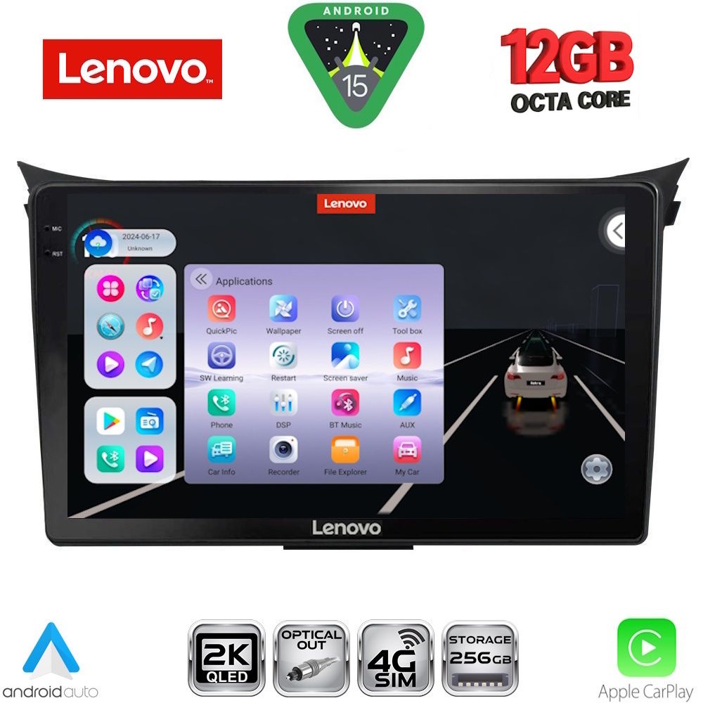 LENOVO SSZ 12232_CPA (9inc) MULTIMEDIA TABLET for HYUNDAI i30 mod. 2012-2017 LENOVO SSZ 12232_CPA (9inc) MULTIMEDIA TABLET for HYUNDAI i30 mod. 2012-2017