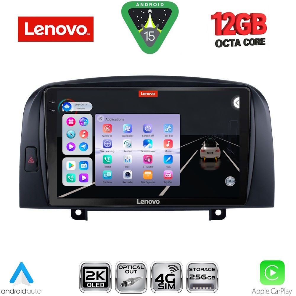 LENOVO SSZ 12248_CPA (9inc) MULTIMEDIA TABLET for HYUNDAI SONATA mod. 2006-2009 LENOVO SSZ 12248_CPA (9inc) MULTIMEDIA TABLET for HYUNDAI SONATA mod. 2006-2009