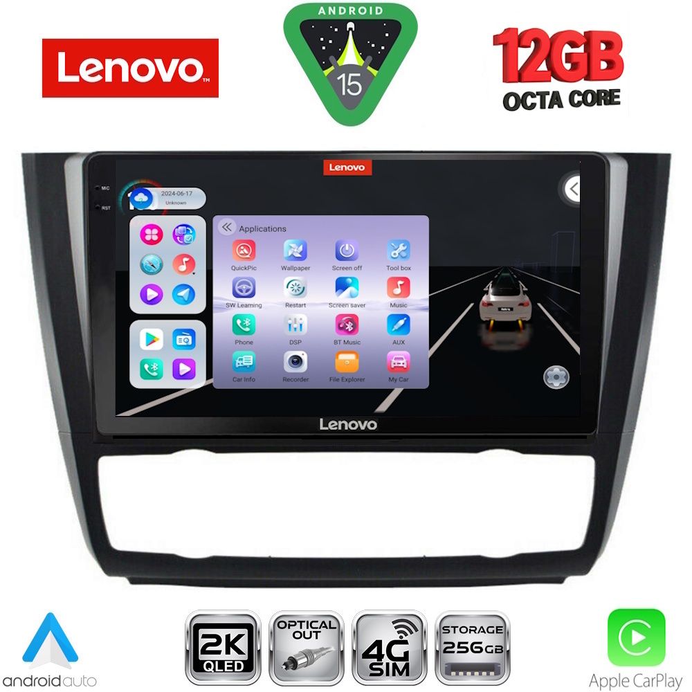 LENOVO SSZ 12040_CPA CLIMA (9inc) MULTIMEDIA TABLET for BMW S.1 E81-82-87-88 mod. 2004-2013 LENOVO SSZ 12040_CPA CLIMA (9inc) MULTIMEDIA TABLET for BMW S.1 E81-82-87-88 mod. 2004-2013