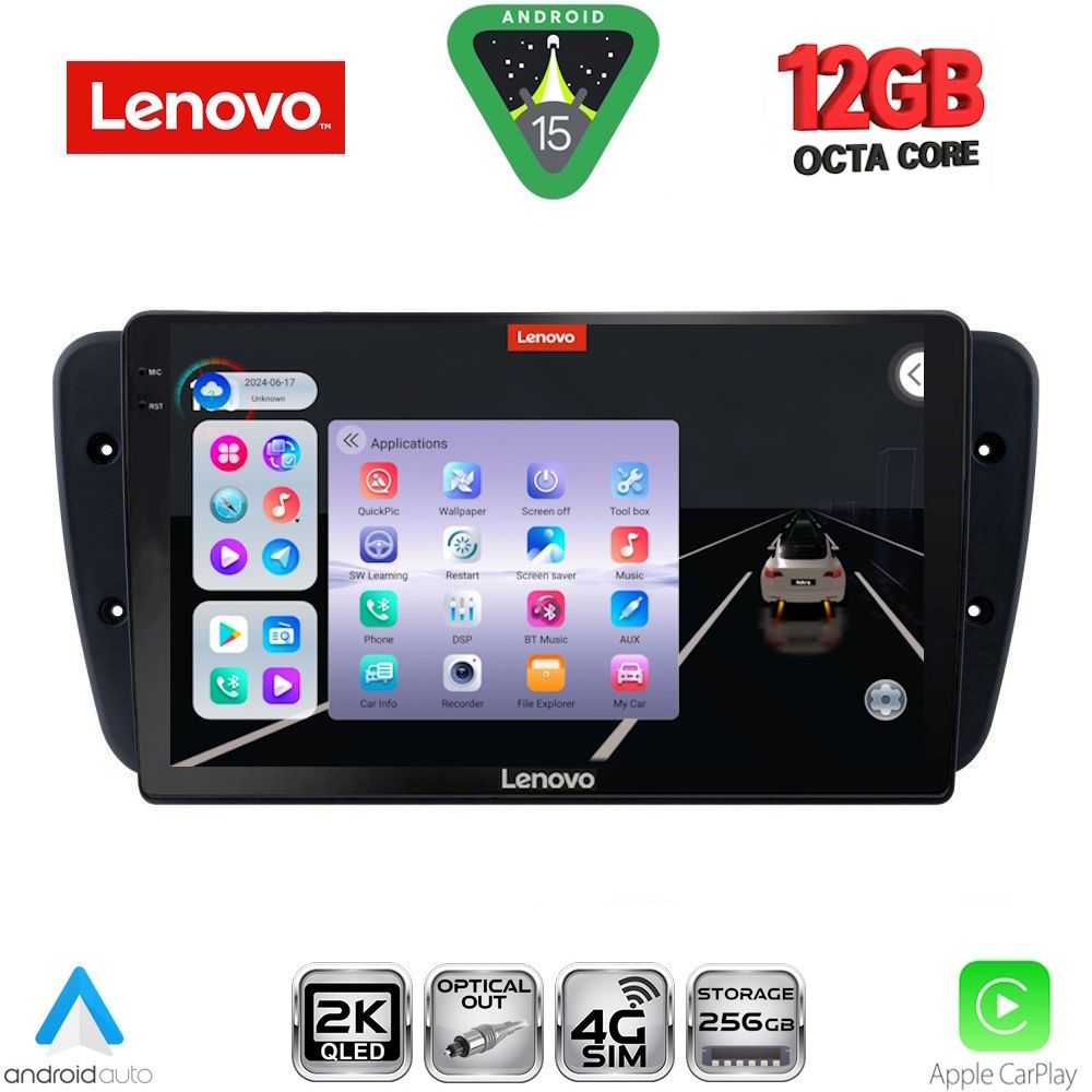 LENOVO SSZ 12571_CPA (9inc) MULTIMEDIA TABLET for SEAT IBIZA mod. 2008-2015 LENOVO SSZ 12571_CPA (9inc) MULTIMEDIA TABLET for SEAT IBIZA mod. 2008-2015