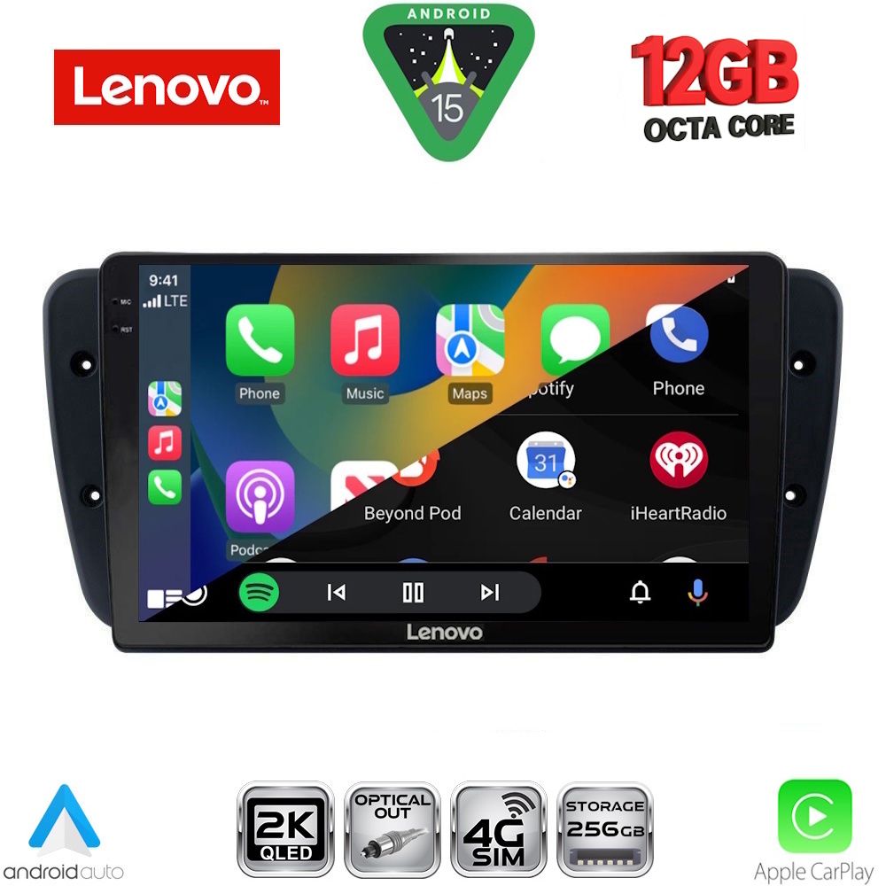 LENOVO SSZ 12571_CPA (9inc) MULTIMEDIA TABLET for SEAT IBIZA mod. 2008-2015 LENOVO SSZ 12571_CPA (9inc) MULTIMEDIA TABLET for SEAT IBIZA mod. 2008-2015