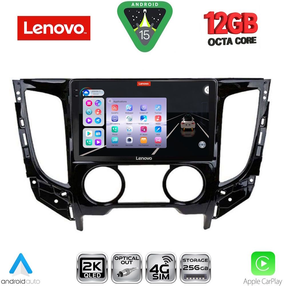 LENOVO SSZ 12437_CPA A/C (9inc) MULTIMEDIA TABLET for MITSUBISHI L200 mod. 2015-2019 with A/C LENOVO SSZ 12437_CPA A/C (9inc) MULTIMEDIA TABLET for MITSUBISHI L200 mod. 2015-2019 with A/C