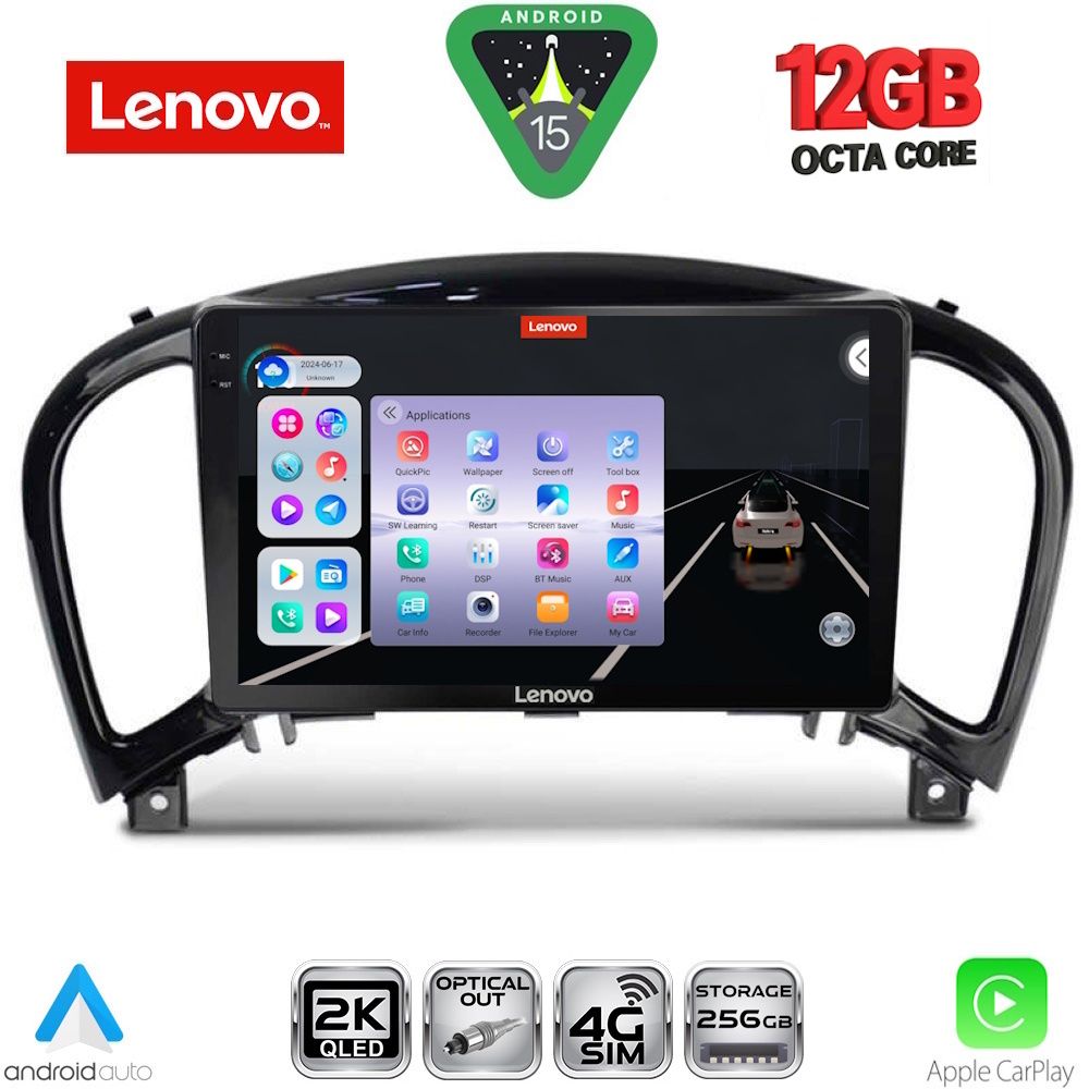 LENOVO SSZ 12452_CPA (9inc) MULTIMEDIA TABLET for NISSAN JUKE mod. 2009-2020 LENOVO SSZ 12452_CPA (9inc) MULTIMEDIA TABLET for NISSAN JUKE mod. 2009-2020