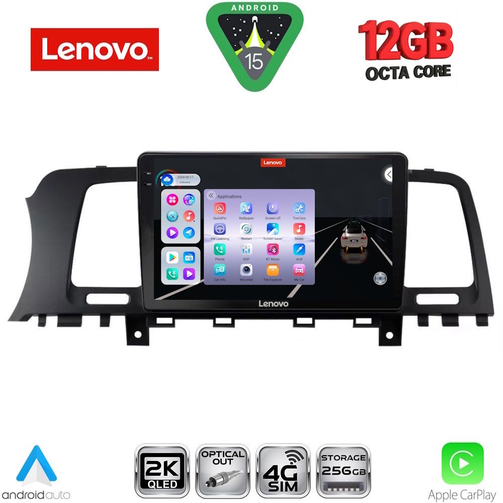 LENOVO SSZ 12462_CPA (9inc) MULTIMEDIA TABLET for NISSAN MURANO mod. 2007-2014 LENOVO SSZ 12462_CPA (9inc) MULTIMEDIA TABLET for NISSAN MURANO mod. 2007-2014