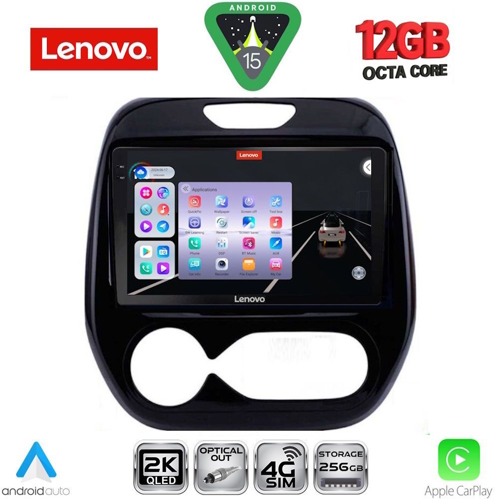 LENOVO SSZ 12542_CPA (9inc) MULTIMEDIA TABLET for RENAULT CAPTUR mod. 2013-2019 LENOVO SSZ 12542_CPA (9inc) MULTIMEDIA TABLET for RENAULT CAPTUR mod. 2013-2019