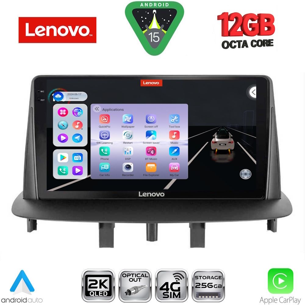 LENOVO SSZ 12556_CPA (9inc) MULTIMEDIA TABLET for RENAULT MEGANE 3 mod. 2009-2016 LENOVO SSZ 12556_CPA (9inc) MULTIMEDIA TABLET for RENAULT MEGANE 3 mod. 2009-2016