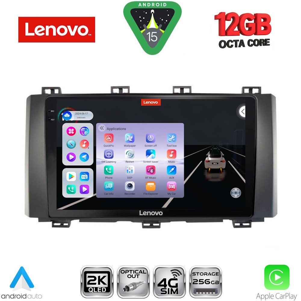 LENOVO SSZ 12568_CPA (9inc) MULTIMEDIA TABLET for SEAT ATECA mod. 2017-2026 LENOVO SSZ 12568_CPA (9inc) MULTIMEDIA TABLET for SEAT ATECA mod. 2017-2026