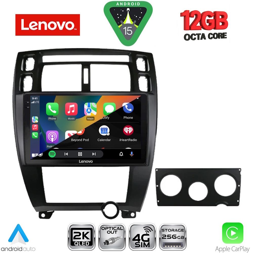 LENOVO SSZ 12241BL_CPA (10inc) MULTIMEDIA TABLET for HYUNDAI TUCSON mod. 2004-2010 (BLACK) LENOVO SSZ 12241BL_CPA (10inc) MULTIMEDIA TABLET for HYUNDAI TUCSON mod. 2004-2010 (BLACK)