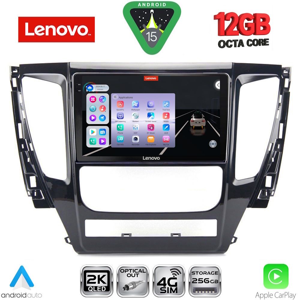 LENOVO SSZ 12447A_CPA (9inc) MULTIMEDIA TABLET for MITSUBISHI PAJERO mod. 2013-2020 LENOVO SSZ 12447A_CPA (9inc) MULTIMEDIA TABLET for MITSUBISHI PAJERO mod. 2013-2020