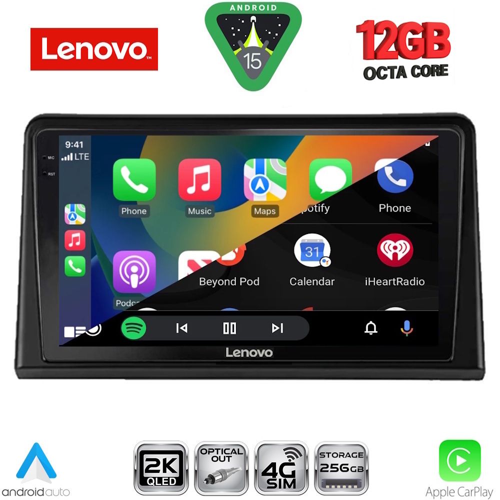 LENOVO SSZ 12548_CPA (9inc) MULTIMEDIA TABLET for RENAULT EXPRESS mod. 2020-2026 LENOVO SSZ 12548_CPA (9inc) MULTIMEDIA TABLET for RENAULT EXPRESS mod. 2020-2026