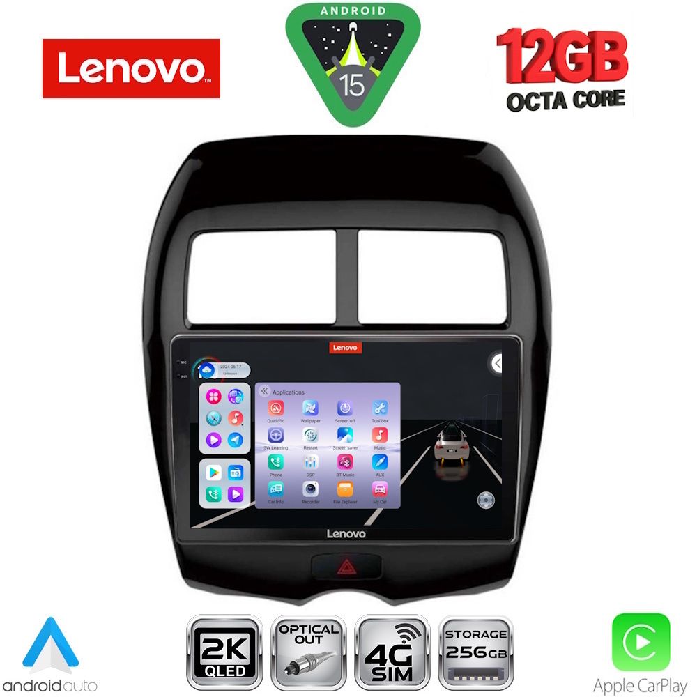 LENOVO SSZ 12430_CPA (10inc) MULTIMEDIA TABLET for MITSUBISHI ASX mod. 2009-2020 - PEUGEOT 4008 mod. 2012-2018 LENOVO SSZ 12430_CPA (10inc) MULTIMEDIA TABLET for MITSUBISHI ASX mod. 2009-2020 - PEUGEOT 4008 mod. 2012-2018