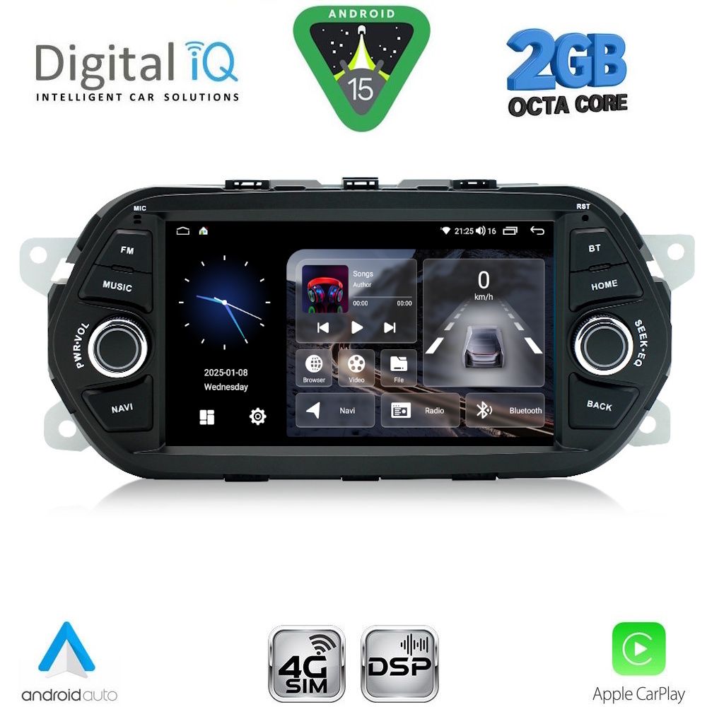 DIGITAL IQ BLF 355_CPA (7" DECK) MULTIMEDIA OEM for FIAT TIPO mod. 2015-2023 DIGITAL IQ BLF 355_CPA (7" DECK) MULTIMEDIA OEM for FIAT TIPO mod. 2015-2023
