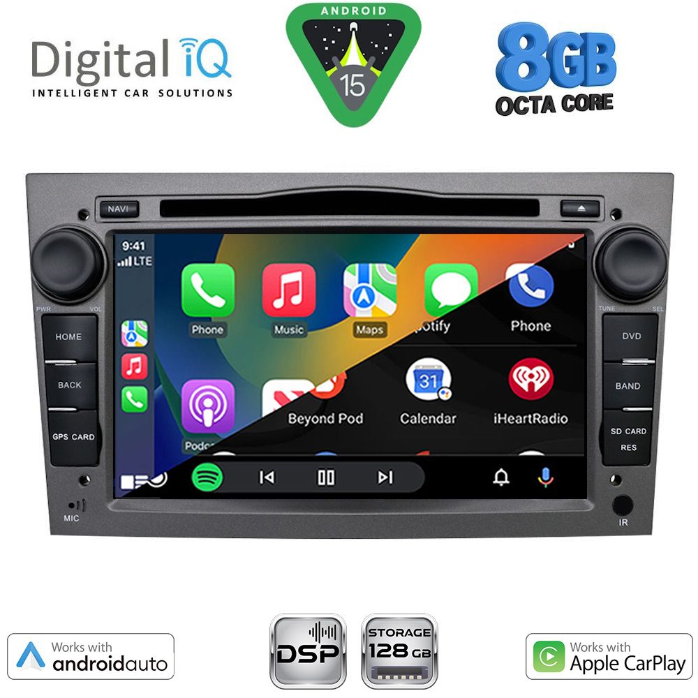 DIGITAL IQ BXF 719GR_CPAA (7" DVD) MULTIMEDIA SYSTEM for OPEL ALL mod. 2004-2012 (GREY) DIGITAL IQ BXF 719GR_CPAA (7" DVD) MULTIMEDIA SYSTEM for OPEL ALL mod. 2004-2012 (GREY)