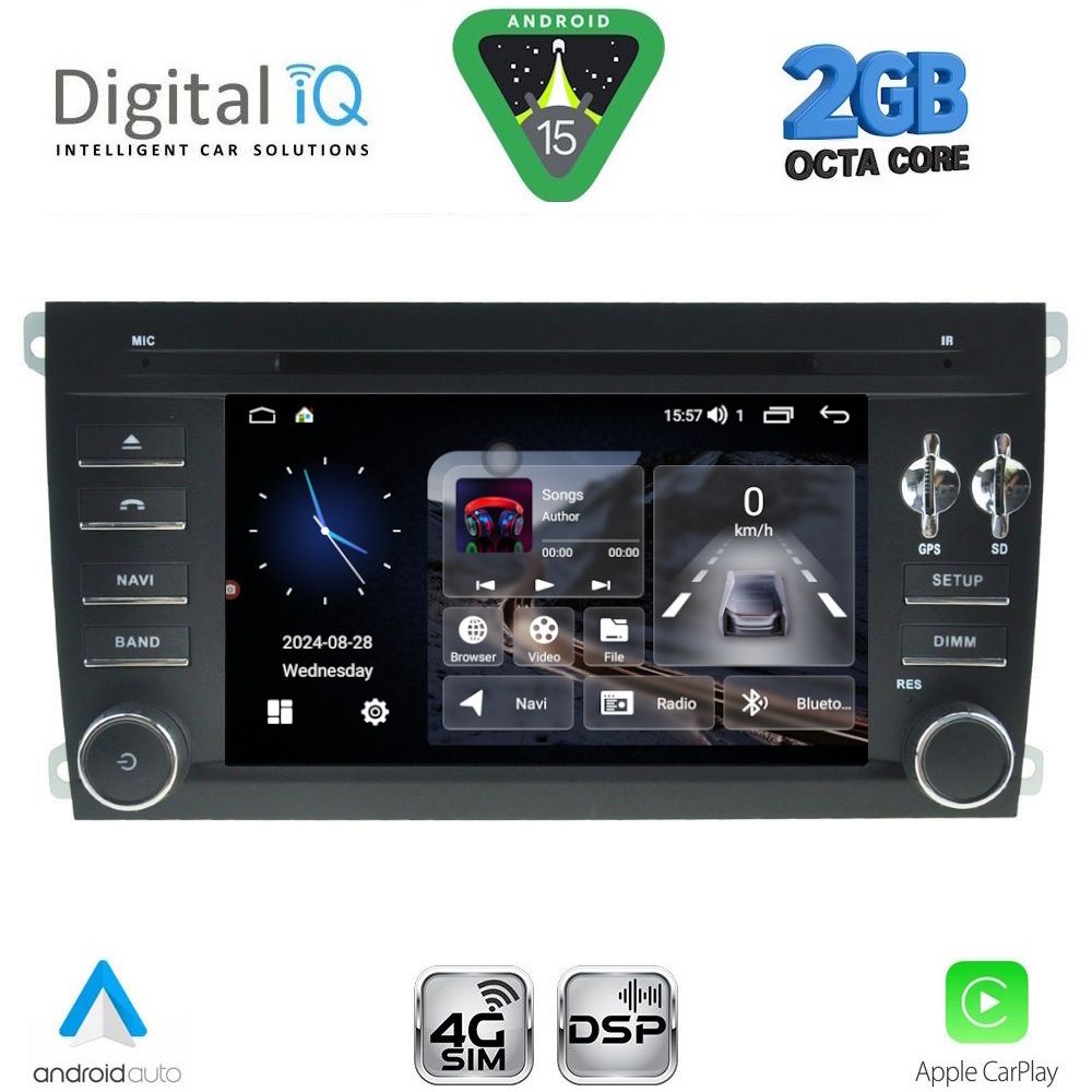 DIGITAL IQ MSF 343_CPA (7" DECK) MULTIMEDIA PORSCHE CAYENNE mod. 2002-2011 DIGITAL IQ MSF 343_CPA (7" DECK) MULTIMEDIA PORSCHE CAYENNE mod. 2002-2011