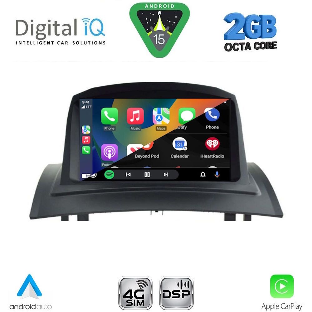 DIGITAL IQ MSF 382_CPA (7" DECK) MULTIMEDIA SYSTEM for RENAULT MEGANE II mod. 2002-2008 DIGITAL IQ MSF 382_CPA (7" DECK) MULTIMEDIA SYSTEM for RENAULT MEGANE II mod. 2002-2008