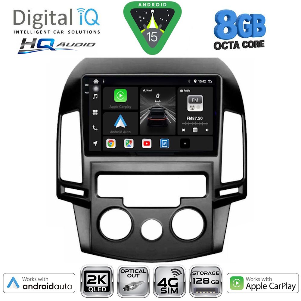 DIGITAL IQ BXK 20231_CPAA A/C (9inc) MULTIMEDIA TABLET for HYUNDAI i30 mod. 2007-2012 DIGITAL IQ BXK 20231_CPAA A/C (9inc) MULTIMEDIA TABLET for HYUNDAI i30 mod. 2007-2012
