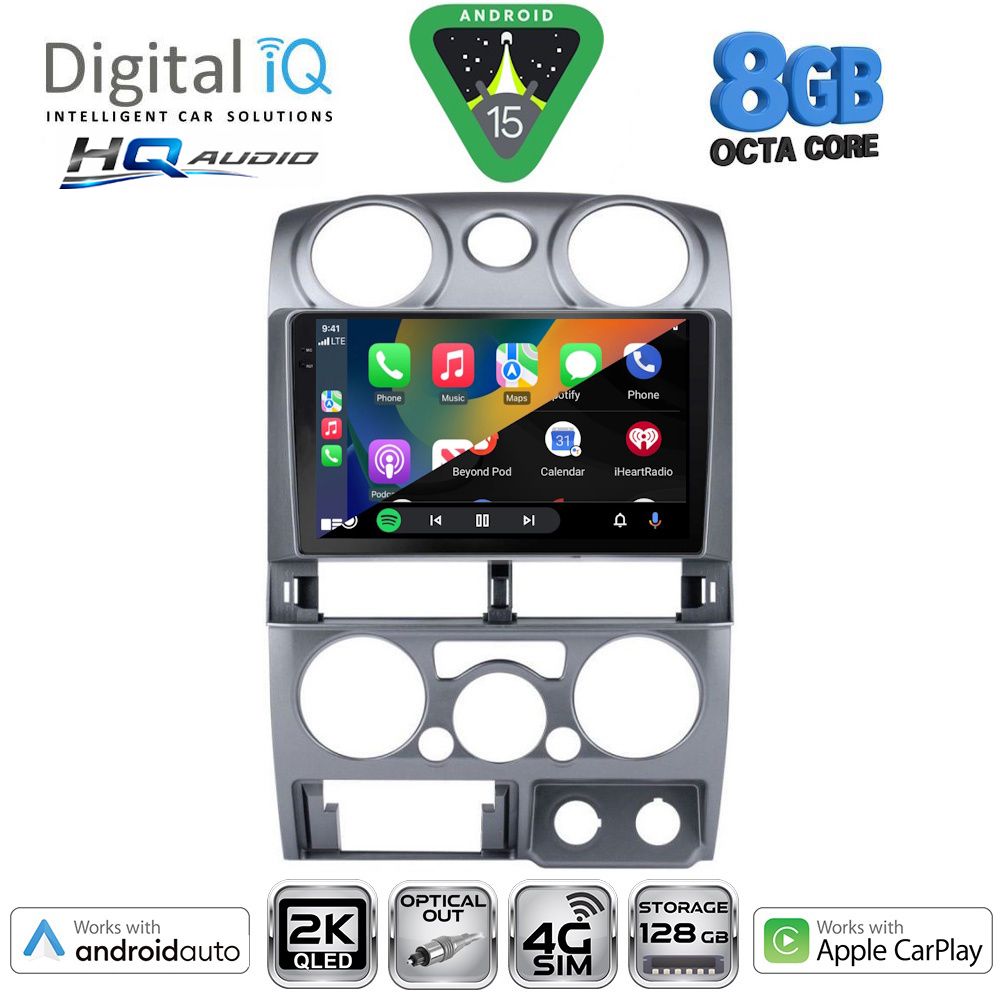 DIGITAL IQ BXK 20254SL_CPAA (9inc) MULTIMEDIA TABLET for ISUZU D-MAX mod. 2008-2012 (SILVER) DIGITAL IQ BXK 20254SL_CPAA (9inc) MULTIMEDIA TABLET for ISUZU D-MAX mod. 2008-2012 (SILVER)