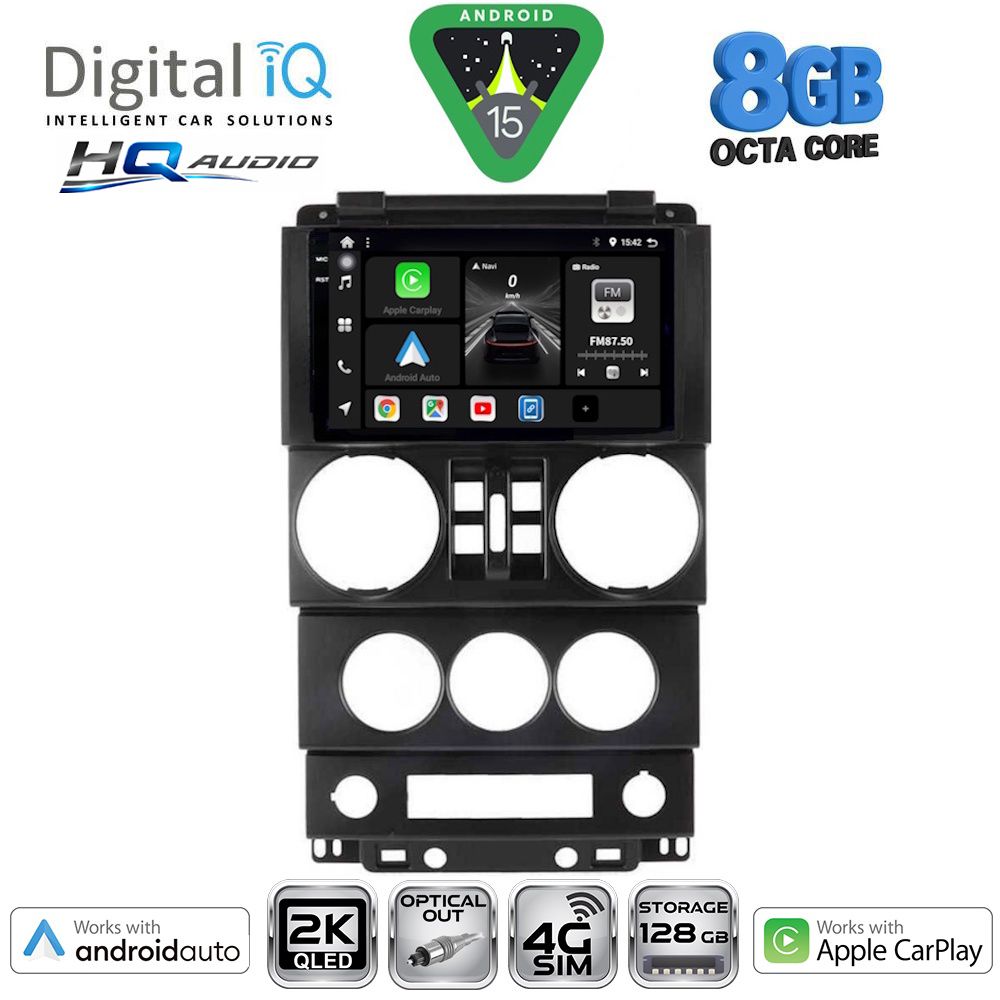 DIGITAL IQ BXK 20294_CPAA (9inc) MULTIMEDIA TABLET for JEEP WRANGLER mod. 2006-2011 DIGITAL IQ BXK 20294_CPAA (9inc) MULTIMEDIA TABLET for JEEP WRANGLER mod. 2006-2011