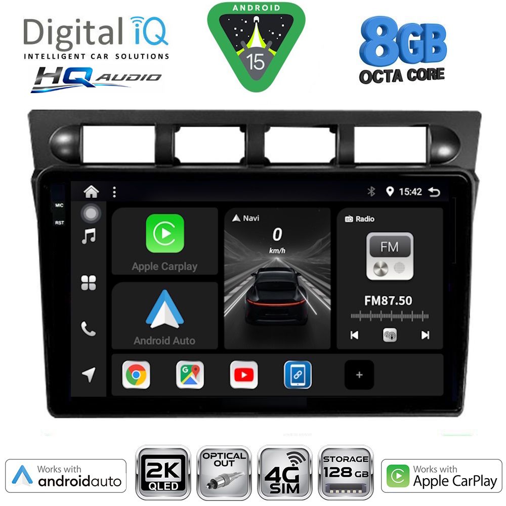 DIGITAL IQ BXK 20306_CPAA (9inc) MULTIMEDIA TABLET for KIA PICANTO mod. 2004-2008 DIGITAL IQ BXK 20306_CPAA (9inc) MULTIMEDIA TABLET for KIA PICANTO mod. 2004-2008