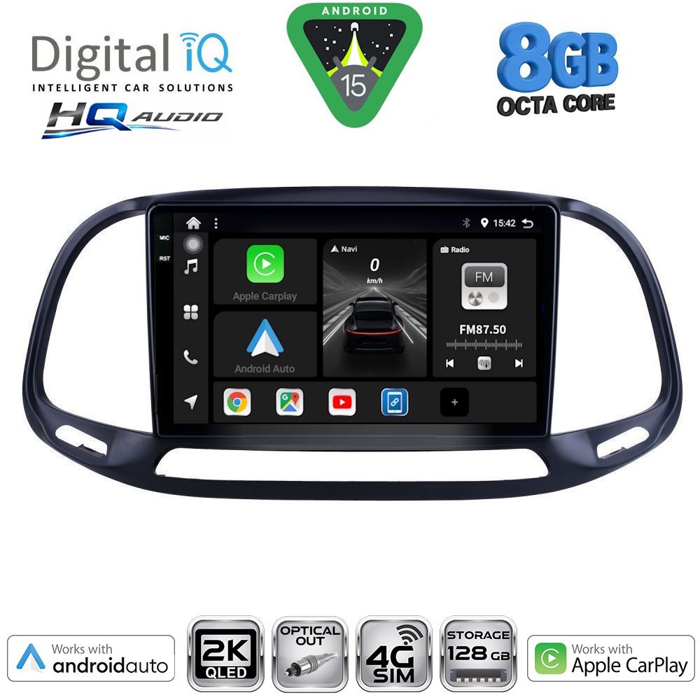 DIGITAL IQ BXK 20138_CPAA (9inc) MULTIMEDIA TABLET for FIAT DOBLO – OPEL COMBO mod. 2015-2018 DIGITAL IQ BXK 20138_CPAA (9inc) MULTIMEDIA TABLET for FIAT DOBLO – OPEL COMBO mod. 2015-2018