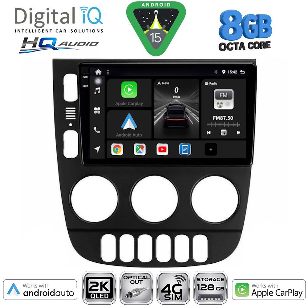 DIGITAL IQ BXK 20413_CPAA (9inc) MULTIMEDIA TABLET for MERCEDES ML (W163) mod. 2002-2005 DIGITAL IQ BXK 20413_CPAA (9inc) MULTIMEDIA TABLET for MERCEDES ML (W163) mod. 2002-2005