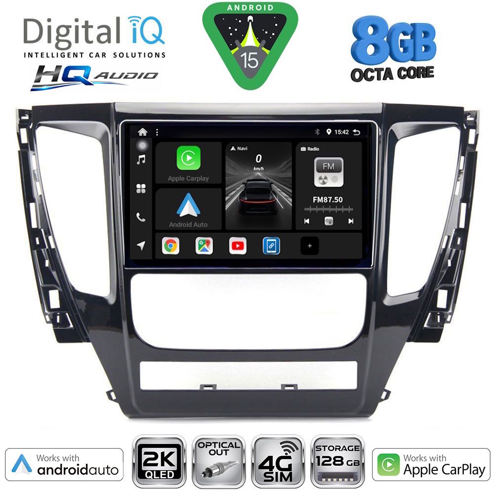DIGITAL IQ BXK 20447A_CPAA (9inc) MULTIMEDIA TABLET for MITSUBISHI PAJERO mod. 2013-2020 DIGITAL IQ BXK 20447A_CPAA (9inc) MULTIMEDIA TABLET for MITSUBISHI PAJERO mod. 2013-2020