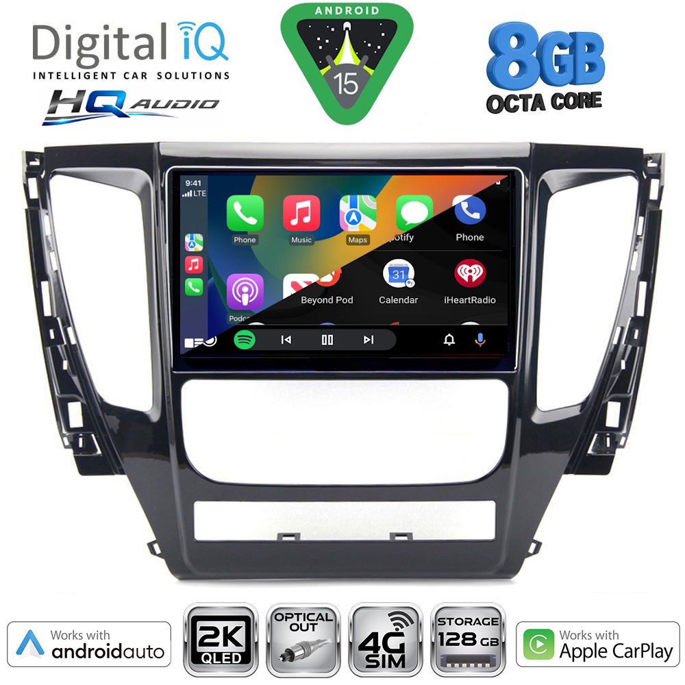 DIGITAL IQ BXK 20447A_CPAA (9inc) MULTIMEDIA TABLET for MITSUBISHI PAJERO mod. 2013-2020 DIGITAL IQ BXK 20447A_CPAA (9inc) MULTIMEDIA TABLET for MITSUBISHI PAJERO mod. 2013-2020