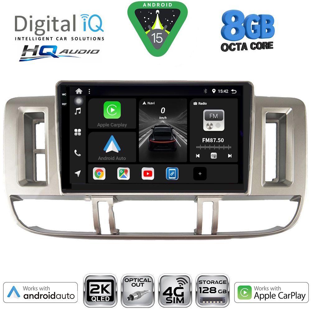 DIGITAL IQ BXK 20474_CPAA (9inc) MULTIMEDIA TABLET for NISSAN XTRAIL mod. 2000-2004 DIGITAL IQ BXK 20474_CPAA (9inc) MULTIMEDIA TABLET for NISSAN XTRAIL mod. 2000-2004