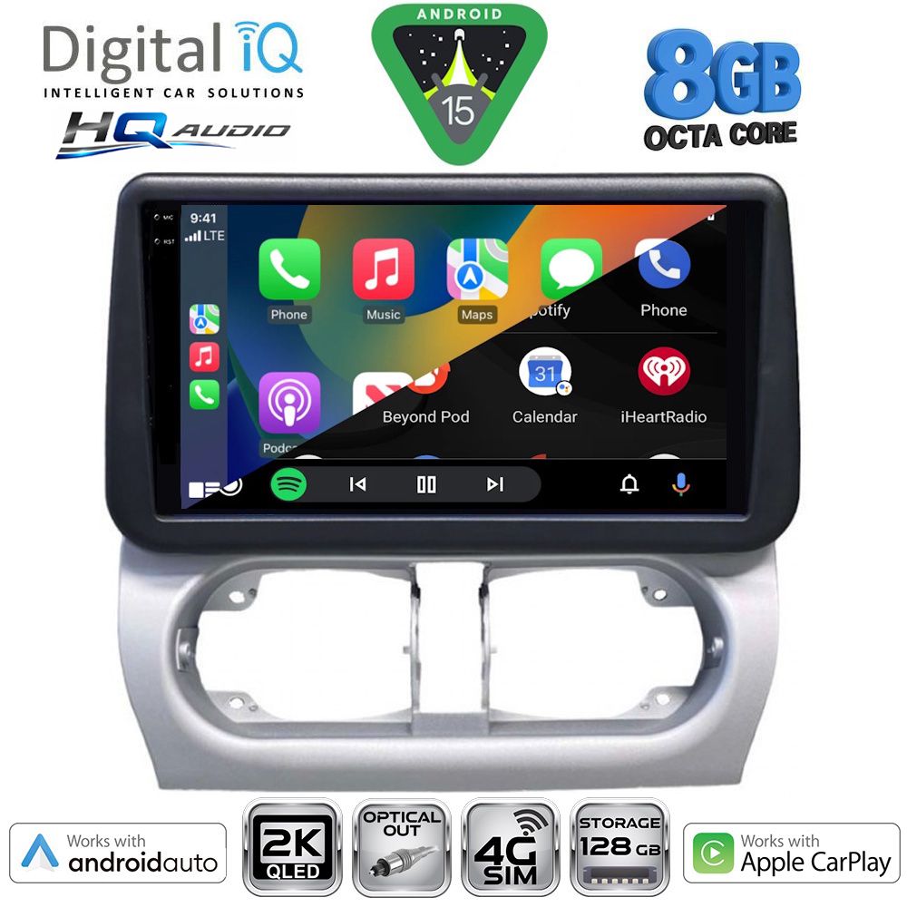 DIGITAL IQ BXK 20500_CPAA (9inc) MULTIMEDIA TABLET for OPEL CORSA C mod 2000-2006 - TIGRA mod. 2004-2009 DIGITAL IQ BXK 20500_CPAA (9inc) MULTIMEDIA TABLET for OPEL CORSA C mod 2000-2006 - TIGRA mod. 2004-2009