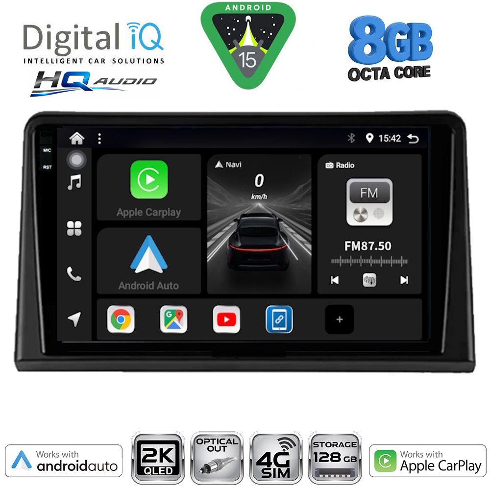 DIGITAL IQ BXK 20548_CPAA (9inc) MULTIMEDIA TABLET for RENAULT EXPRESS mod. 2020-2026 DIGITAL IQ BXK 20548_CPAA (9inc) MULTIMEDIA TABLET for RENAULT EXPRESS mod. 2020-2026