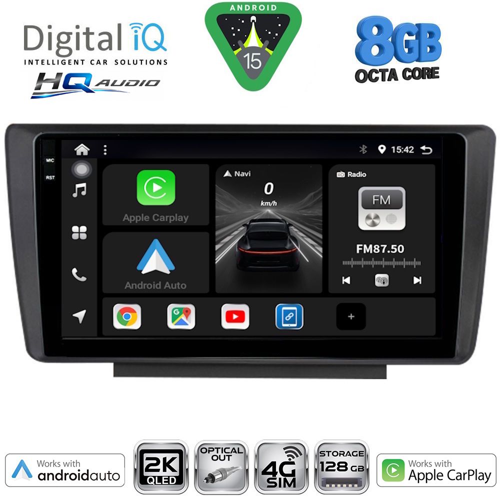 DIGITAL IQ BXK 20594_CPAA (9inc) MULTIMEDIA TABLET for SKODA OCTAVIA 5 mod. 2005-2012 DIGITAL IQ BXK 20594_CPAA (9inc) MULTIMEDIA TABLET for SKODA OCTAVIA 5 mod. 2005-2012