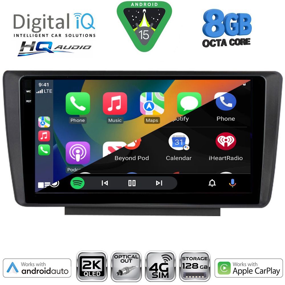 DIGITAL IQ BXK 20594_CPAA (9inc) MULTIMEDIA TABLET for SKODA OCTAVIA 5 mod. 2005-2012 DIGITAL IQ BXK 20594_CPAA (9inc) MULTIMEDIA TABLET for SKODA OCTAVIA 5 mod. 2005-2012