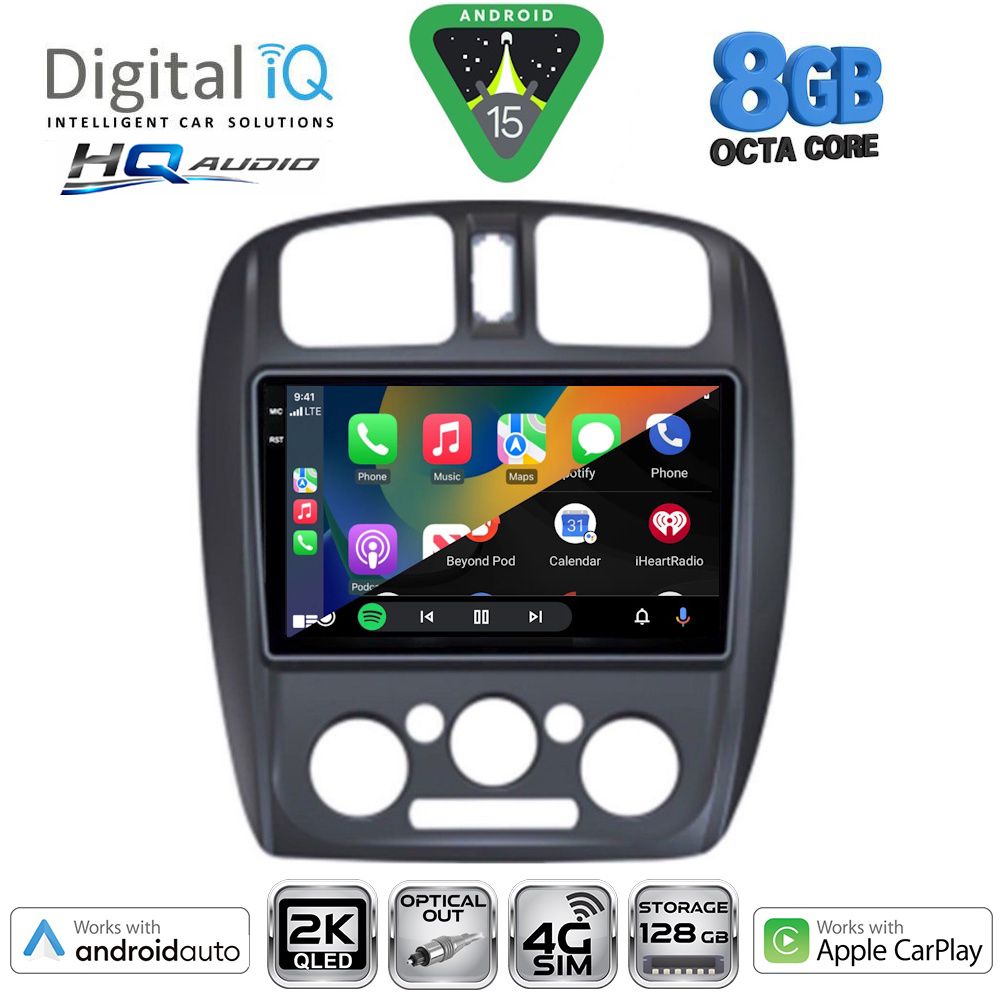 DIGITAL IQ BXK 20363_CPAA (9inc) MULTIMEDIA TABLET for MAZDA 323 mod. 1998-2004 DIGITAL IQ BXK 20363_CPAA (9inc) MULTIMEDIA TABLET for MAZDA 323 mod. 1998-2004