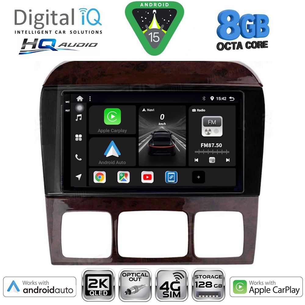 DIGITAL IQ BXK 20426_CPAA (9inc) MULTIMEDIA TABLET for MERCEDES S W220 mod. 1998-2005 DIGITAL IQ BXK 20426_CPAA (9inc) MULTIMEDIA TABLET for MERCEDES S W220 mod. 1998-2005