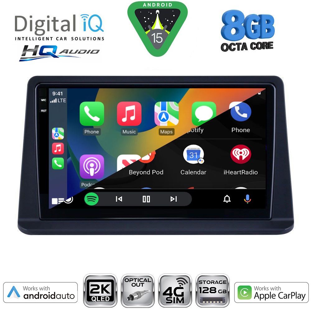 DIGITAL IQ BXK 20445_CPAA (9inc) MULTIMEDIA TABLET for MITSUBISHI PAJERO mod. 1999-2006 DIGITAL IQ BXK 20445_CPAA (9inc) MULTIMEDIA TABLET for MITSUBISHI PAJERO mod. 1999-2006