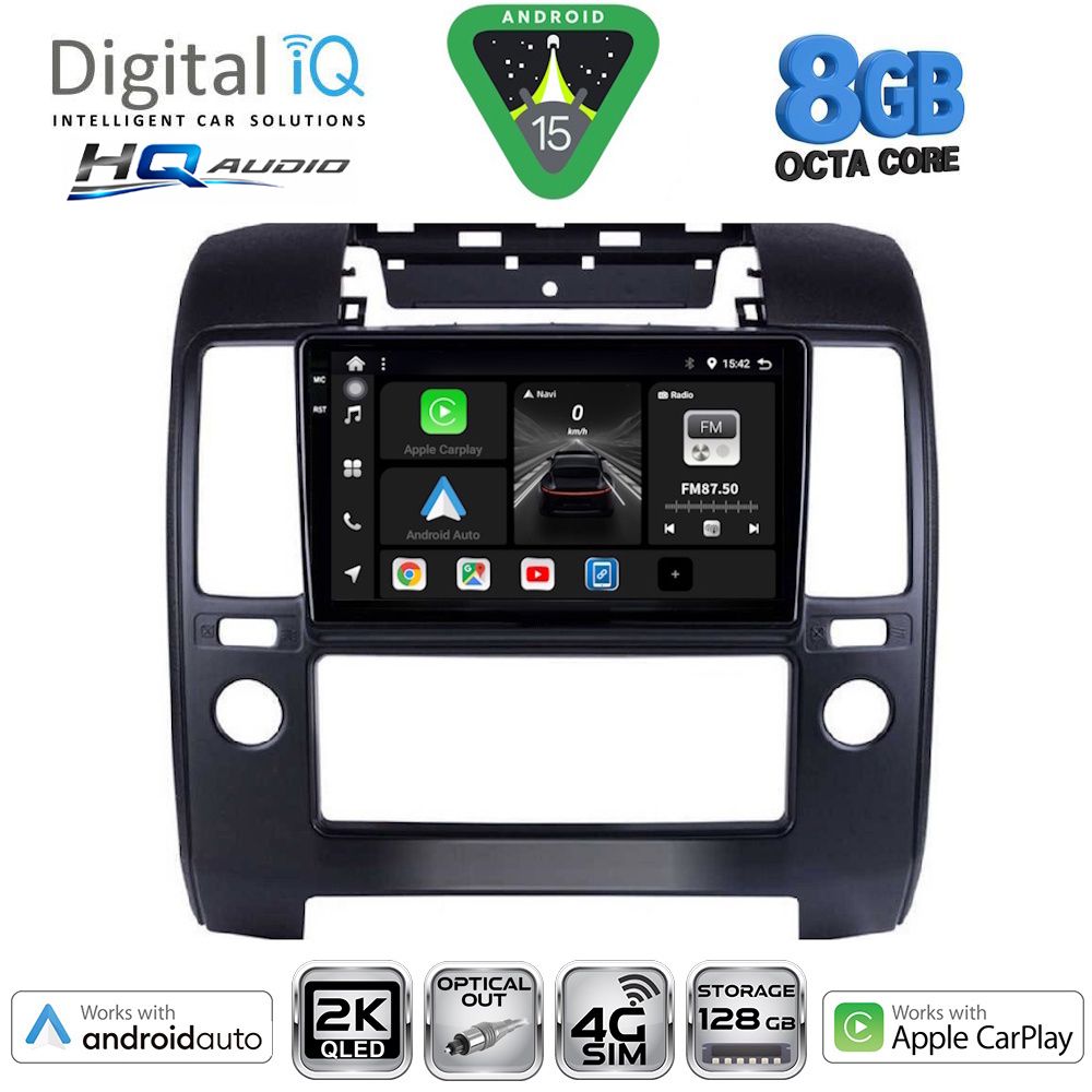 DIGITAL IQ BXK 20454_CPAA A/C (9inc) MULTIMEDIA TABLET for NISSAN NAVARA D40 mod. 2006-2011 με A/C DIGITAL IQ BXK 20454_CPAA A/C (9inc) MULTIMEDIA TABLET for NISSAN NAVARA D40 mod. 2006-2011 με A/C