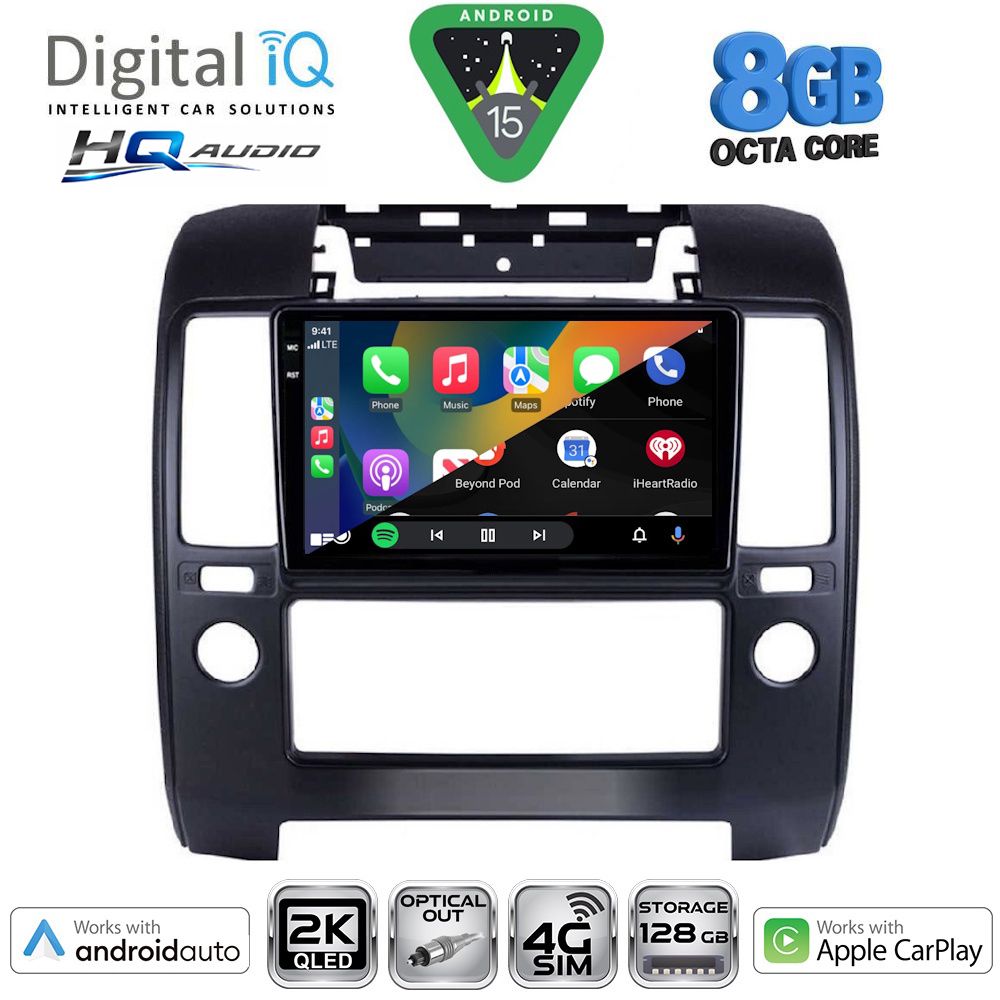 DIGITAL IQ BXK 20454_CPAA A/C (9inc) MULTIMEDIA TABLET for NISSAN NAVARA D40 mod. 2006-2011 με A/C DIGITAL IQ BXK 20454_CPAA A/C (9inc) MULTIMEDIA TABLET for NISSAN NAVARA D40 mod. 2006-2011 με A/C
