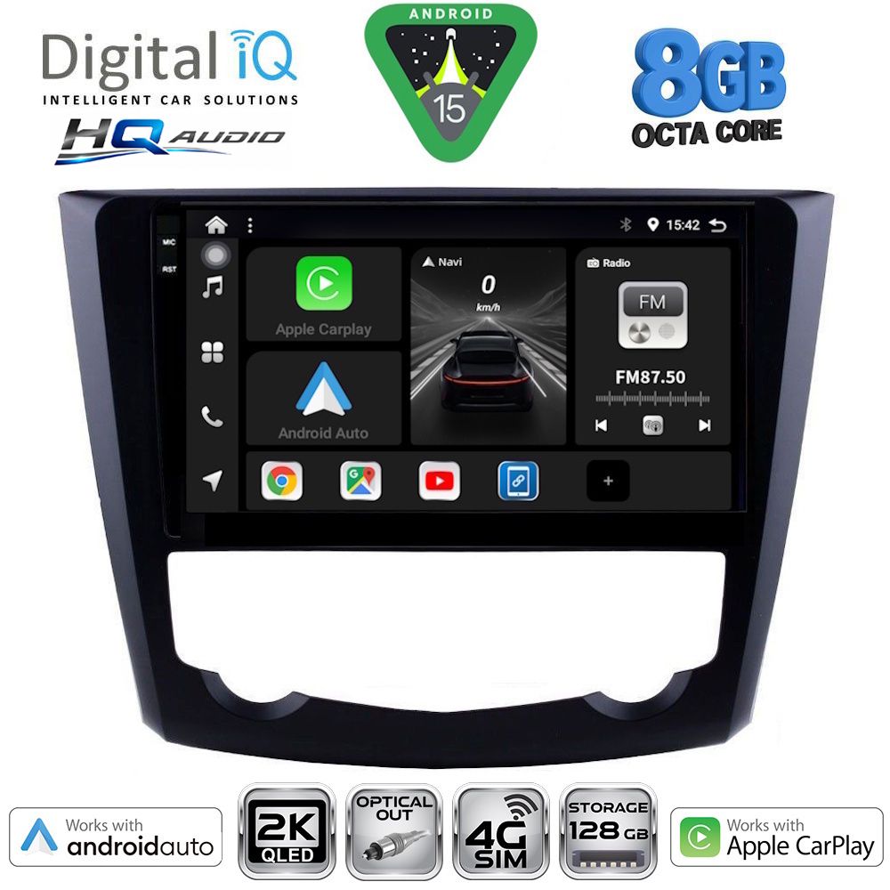 DIGITAL IQ BXK 20549_CPAA (9inc) MULTIMEDIA TABLET for RENAULT KADJAR mod. 2015-2022 DIGITAL IQ BXK 20549_CPAA (9inc) MULTIMEDIA TABLET for RENAULT KADJAR mod. 2015-2022