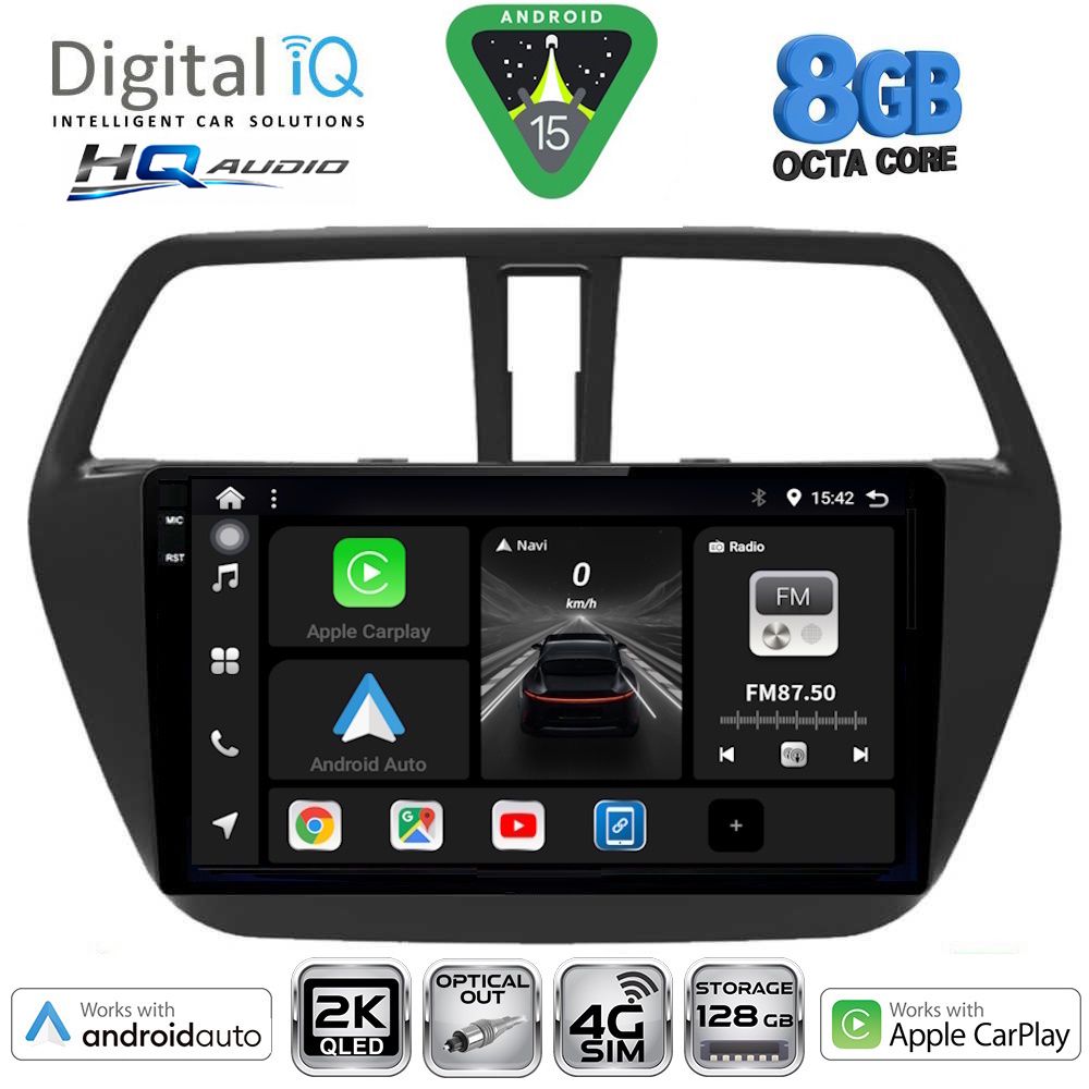 DIGITAL IQ BXK 20689_CPAA (9inc) MULTIMEDIA TABLET for SUZUKI SX4 S-CROSS mod. 2014-2021 DIGITAL IQ BXK 20689_CPAA (9inc) MULTIMEDIA TABLET for SUZUKI SX4 S-CROSS mod. 2014-2021